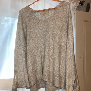 Loft bow tie sleeve sweater
